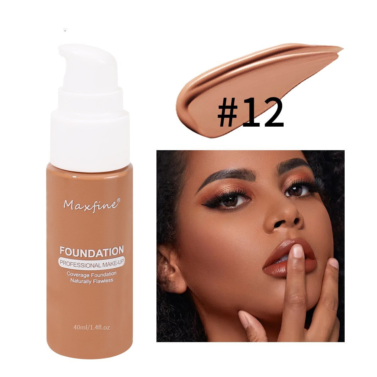 Flawless 12 Colours Liquid Foundation