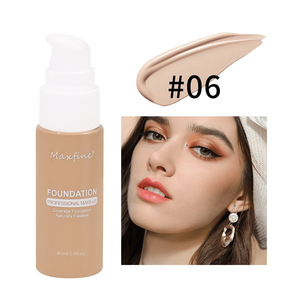 Flawless 12 Colours Liquid Foundation