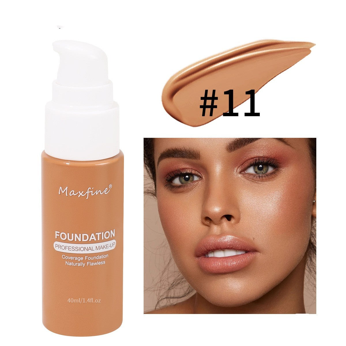 Flawless 12 Colours Liquid Foundation