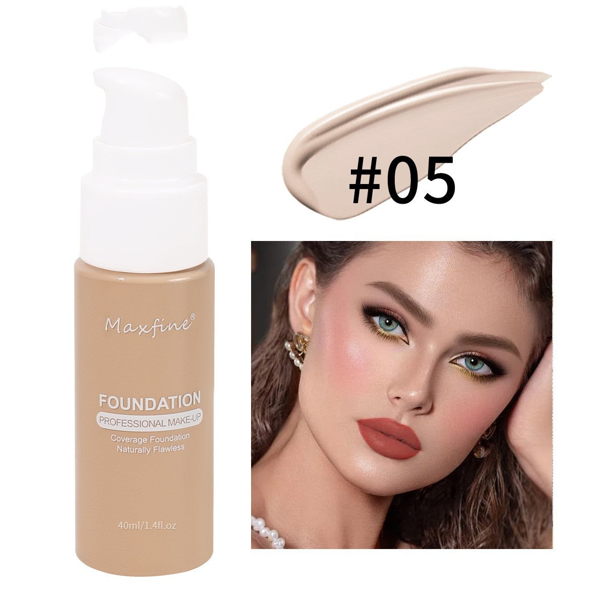 Flawless 12 Colours Liquid Foundation