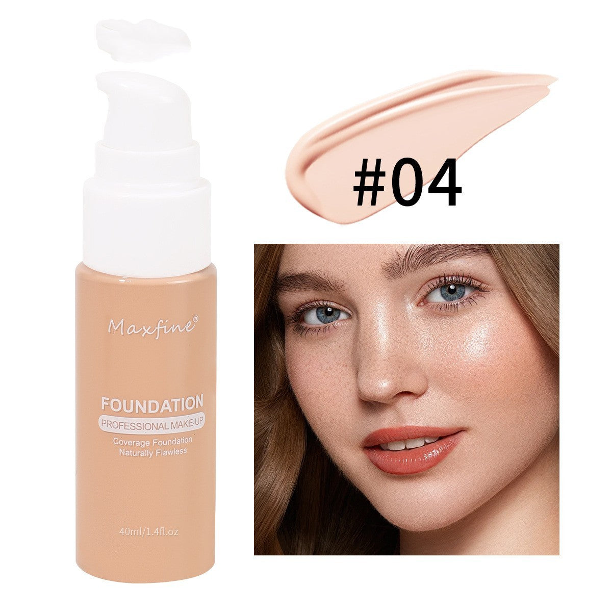 Flawless 12 Colours Liquid Foundation