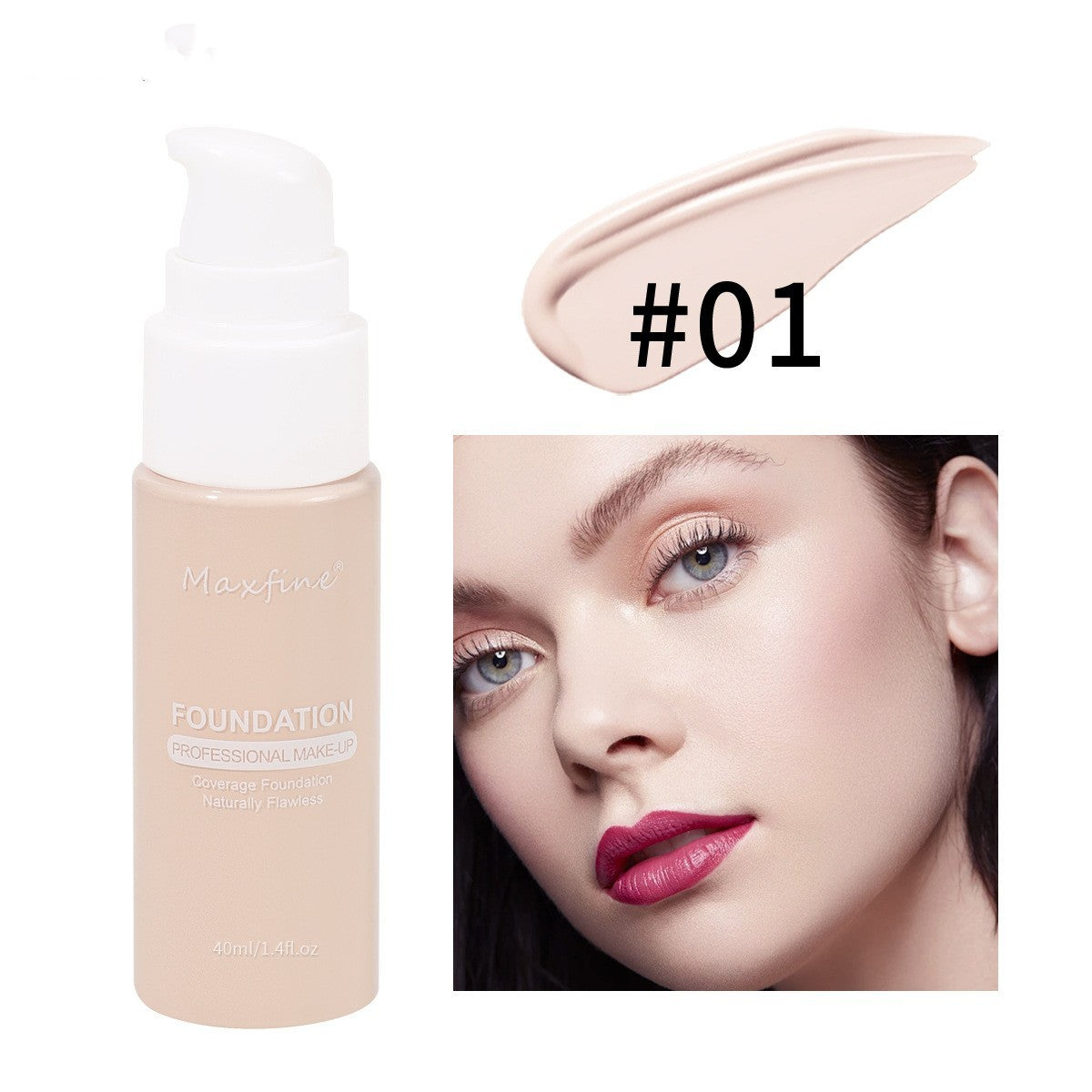 Flawless 12 Colours Liquid Foundation