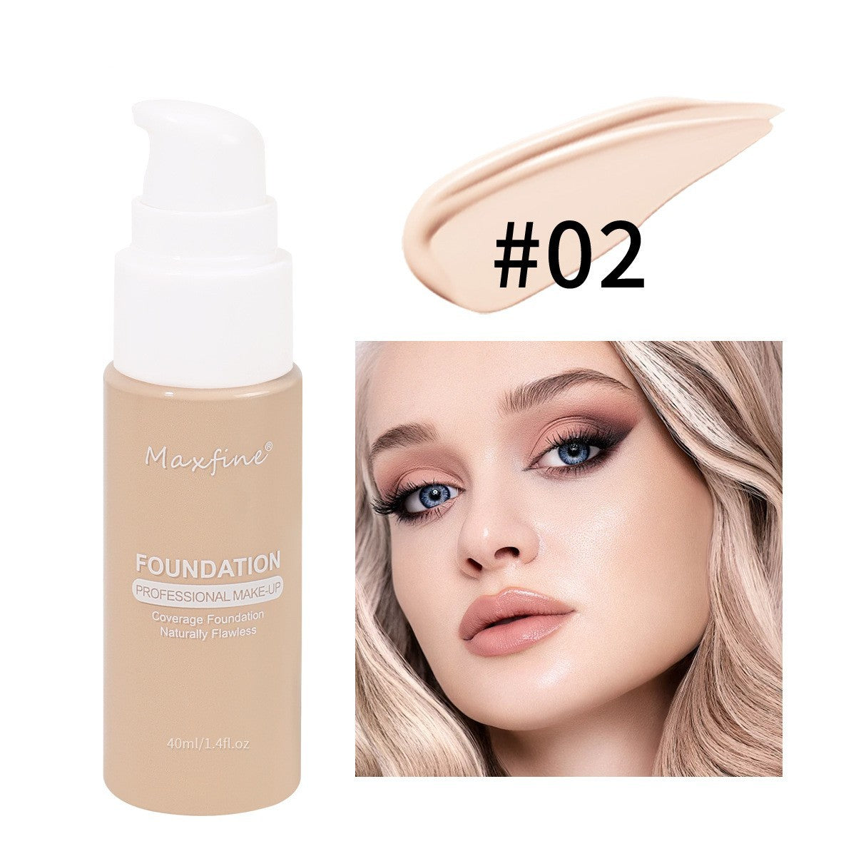 Flawless 12 Colours Liquid Foundation
