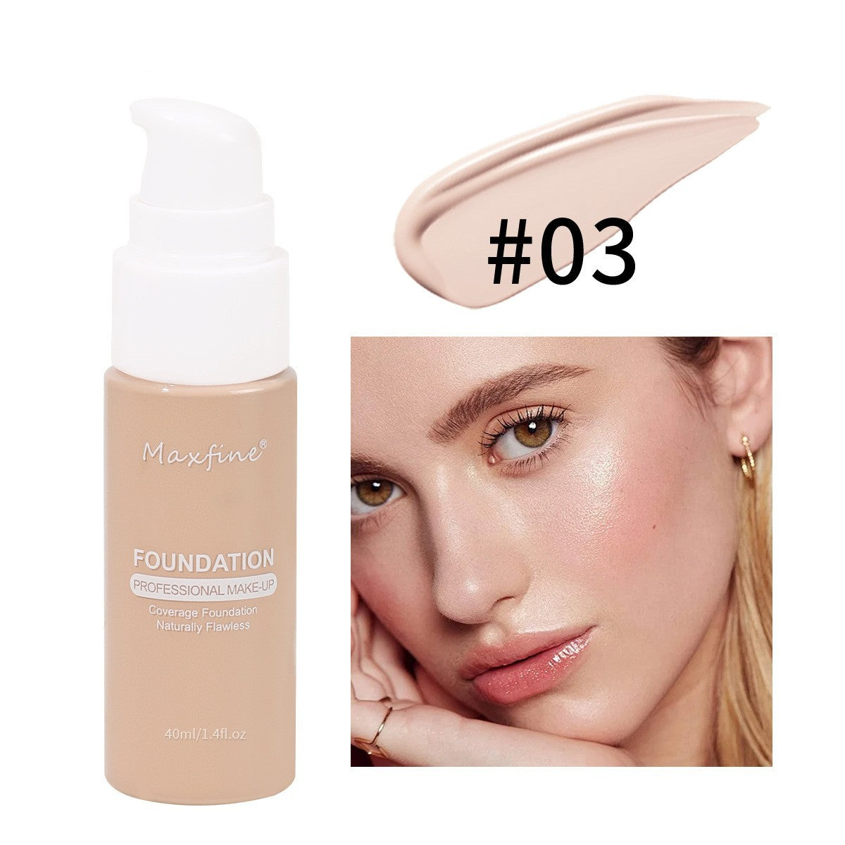 Flawless 12 Colours Liquid Foundation